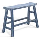 The appearance of Marina Ocean Blue 24 Inch Bench With Wood Seat designed by Sunny Designs in the modern / contemporary interior design. This ocean blue piece of furniture was selected by 1StopBedrooms from Marina Collection to add a touch of cosiness and style into your home. Sku: 1671OB-24. Material: Solid Wood.