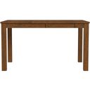 The appearance of Mariposa Dinette Table In Rustic Whiskey designed by A-America in the transitional interior design. This whiskey piece of furniture was selected by 1StopBedrooms from Mariposa Collection to add a touch of cosiness and style into your home. Sku: MRPRW601B;MRPRW601T. Table Top Shape: Square. Material: Rubberwood. Size: 54" x 36".
