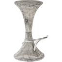 The appearance of Marley Bar Stool In Grey designed by Phillips Collection in the modern / contemporary interior design. This grey piece of furniture  was selected by 1StopBedrooms from  to add a touch of cosiness and style into your home. Sku: TH94532. Material: Metal.