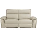 The appearance of Maroni Power Double Reclining Loveseat with Power Headrests In Taupe designed by Homelegance in the modern / contemporary interior design. This taupe piece of furniture  was selected by 1StopBedrooms from Maroni Collection to add a touch of cosiness and style into your home. Sku: 8259RFTP-LRPWH;8259RFTP-RRPWH. Material: Leather.