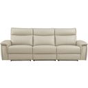 The appearance of Maroni Power Double Reclining Sofa with Power Headrests In Taupe designed by Homelegance in the modern / contemporary interior design. This taupe piece of furniture  was selected by 1StopBedrooms from Maroni Collection to add a touch of cosiness and style into your home. Sku: 8259RFTP-LRPWH;8259RFTP-RRPWH;8259RFTP-AC. Material: Leather.