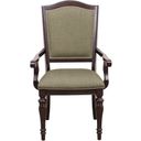 The appearance of Marston Arm Chair Set of 2 designed by Homelegance in the transitional interior design. This brown piece of furniture was selected by 1StopBedrooms from Marston Collection to add a touch of cosiness and style into your home. Sku: 2615DCA. Material: Wood.