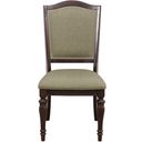 The appearance of Marstonside Chair Set of 2 designed by Homelegance in the transitional interior design. This brown piece of furniture was selected by 1StopBedrooms from Marston Collection to add a touch of cosiness and style into your home. Sku: 2615DCS. Material: Wood.