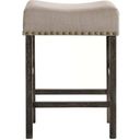 Martha II Counter Height Stool (Weathered Gray) (Set of 2)