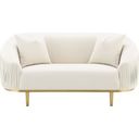 The appearance of Martina Loveseat with 2 Pillows In Ivory designed by ACME in the modern / contemporary interior design. This ivory piece of furniture was selected by 1StopBedrooms from Martina Collection to add a touch of cosiness and style into your home. Sku: LV03851. Material: Wood.