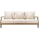 The appearance of Martinique Wood Patio Sofa In Natural designed by Safavieh Couture in the modern / contemporary interior design. This natural piece of furniture was selected by 1StopBedrooms from Martinique Collection to add a touch of cosiness and style into your home. Sku: CPT1013A. Material: Wood.