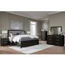 Marzoni Bedroom Mirror In Black