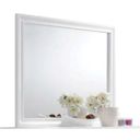 The appearance of Matrix Mirror In White designed by Galaxy Home Furnishings in the traditional interior design. This white piece of furniture was selected by 1StopBedrooms from Matrix Collection to add a touch of cosiness and style into your home. Sku: 808857934741. Material: Wood.