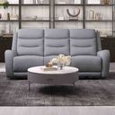 The appearance of Matthias Sofa In Gray designed by Furniture of America in the transitional interior design. This gray piece of furniture was selected by 1StopBedrooms from Matthias Collection to add a touch of cosiness and style into your home. Sku: CM9987GY-SF-M. Material: Fabric.