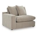 Maxton Heights LAF Corner Chair In Pebble