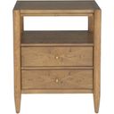 Maxwell Petite Nightstand In Sunlit Oak