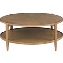 The appearance of Maxwell Round Cocktail Table In Sunlit Oak designed by Fairfield Chair in the modern / contemporary interior design. This sunlit oak piece of furniture was selected by 1StopBedrooms from Maxwell Collection to add a touch of cosiness and style into your home. Sku: 8057-13-S. Material: Solid Oak.
