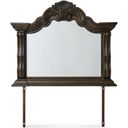 The appearance of Maylee Bedroom Mirror In Dark Brown designed by Signature Design by Ashley in the traditional interior design. This dark brown piece of furniture was selected by 1StopBedrooms from Maylee Collection to add a touch of cosiness and style into your home. Sku: B947-36. Material: Glass.