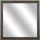 The appearance of Mayville Stained Grey Mirror designed by Homelegance in the traditional interior design. This chrome and gray piece of furniture was selected by 1StopBedrooms from Mayville Collection to add a touch of cosiness and style into your home. Sku: 2147SG-6. Material: Glass.