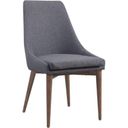 The appearance of Mc Class Dining Chair Set of 2 In Grey Fabric designed by J&M in the modern / contemporary interior design. This grey piece of furniture was selected by 1StopBedrooms from Class Collection to add a touch of cosiness and style into your home. Sku: 18886-DC. Material: MDF.