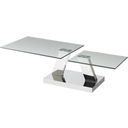 The appearance of Mc Houston Coffee Table designed by J&M in the modern / contemporary interior design. This glass piece of furniture  was selected by 1StopBedrooms from Houston Collection to add a touch of cosiness and style into your home. Sku: 18879-CT. Material: Glass.