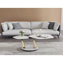 The appearance of MC Orleans Coffee Table In White and Gold designed by J&M in the modern / contemporary interior design. This white and gold piece of furniture was selected by 1StopBedrooms from Orleans Collection to add a touch of cosiness and style into your home. Sku: 17830. Material: Ceramic.