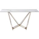 The appearance of MC Orleans Console Table In White and Gold designed by J&M in the modern / contemporary interior design. This white and gold piece of furniture was selected by 1StopBedrooms from Orleans Collection to add a touch of cosiness and style into your home. Sku: 17830-CNS-T.