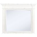 The appearance of McKinney Dresser Mirror In Vintage White designed by Coaster in the traditional interior design. This vintage white piece of furniture  was selected by 1StopBedrooms from McKinney Collection to add a touch of cosiness and style into your home. Sku: 215874. Material: MDF.