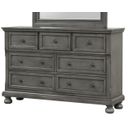 The appearance of Meade Dresser In Grey designed by Glory in the modern / contemporary interior design. This grey piece of furniture was selected by 1StopBedrooms from Meade Collection to add a touch of cosiness and style into your home. Sku: G8905-D. Material: Wood.