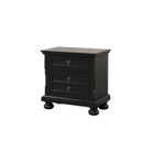 The appearance of Meade Nightstand In Black designed by Glory in the modern / contemporary interior design. This black piece of furniture was selected by 1StopBedrooms from Meade Collection to add a touch of cosiness and style into your home. Sku: G8925-N. Material: Wood.