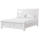 The appearance of Meade Twin Bed In White designed by Glory in the transitional interior design. This white piece of furniture was selected by 1StopBedrooms from Meade Collection to add a touch of cosiness and style into your home. Sku: G8975A-TB Box 3;G8975A-TB Box 1;G8975A-TB Box 4;G8975A-TB Box 2. Bed Type: Storage Bed. Material: Wood. Bed Size: Twin.