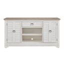 The appearance of Meadowbrook Server with Sand Top In White Wash designed by American Woodcrafters in the coastal interior design. This white wash piece of furniture was selected by 1StopBedrooms from Meadowbrook Collection to add a touch of cosiness and style into your home. Sku: D-2610-590. Material: Hardwood.