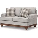 The appearance of Meadowview Loveseat In Sandstone designed by Signature Design by Ashley in the traditional interior design. This sandstone piece of furniture was selected by 1StopBedrooms from Meadowview Collection to add a touch of cosiness and style into your home. Sku: NC5680335. Material: Polyester.
