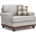 The appearance of Meadowview Oversized Chair In Sandstone designed by Signature Design by Ashley in the traditional interior design. This sandstone piece of furniture was selected by 1StopBedrooms from Meadowview Collection to add a touch of cosiness and style into your home. Sku: NC5680323. Material: Polyester.