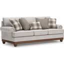 The appearance of Meadowview Sofa In Sandstone designed by Signature Design by Ashley in the traditional interior design. This sandstone piece of furniture was selected by 1StopBedrooms from Meadowview Collection to add a touch of cosiness and style into your home. Sku: NC5680338. Material: Polyester.