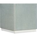 The appearance of Melange Atlantis End Table In Gray designed by Hooker in the modern / contemporary interior design. This gray piece of furniture was selected by 1StopBedrooms from Melange Collection to add a touch of cosiness and style into your home. Sku: 628-80499-02. Material: Tempered Glass.