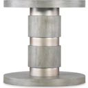The appearance of Melange Guilded Accent Table In Gray designed by Hooker in the modern / contemporary interior design. This gray piece of furniture  was selected by 1StopBedrooms from Melange Collection to add a touch of cosiness and style into your home. Sku: 628-80518-95. Material: Veneer.