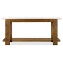 Melange Mulholland Console Table In Golden Brown