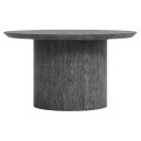 The appearance of Menton Round Dining Table In Espresso designed by Bernhardt in the country / farmhouse interior design. This espresso piece of furniture was selected by 1StopBedrooms from Menton Collection to add a touch of cosiness and style into your home. Sku: 352271;352272. Table Top Shape: Round. Material: Wood. Size: 54".