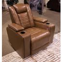 Mestrino Power Recliner In Amber