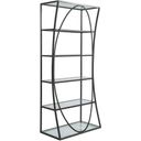 The appearance of Metal Designs Ellipse Etagere In St. Laurent designed by Artistica Home in the modern / contemporary interior design. This st. laurent piece of furniture was selected by 1StopBedrooms from Metal Designs Collection to add a touch of cosiness and style into your home. Sku: 2234-991-44. Material: Metal.
