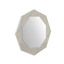 The appearance of Mezzanine Round Mirror In Light Gray designed by A.R.T. in the transitional interior design. This light gray piece of furniture was selected by 1StopBedrooms from Mezzanine Collection to add a touch of cosiness and style into your home. Sku: 325121-2249. Material: Poplar.