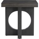 The appearance of Micah Side Table designed by Bernhardt in the modern / contemporary interior design. This black truffle piece of furniture was selected by 1StopBedrooms from Micah Collection to add a touch of cosiness and style into your home. Sku: 557121. Material: Wood.