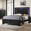 The appearance of Micah Youth Panel Bed (Twin) designed by Crown Mark in the transitional interior design. This black piece of furniture  was selected by 1StopBedrooms from Micah Collection to add a touch of cosiness and style into your home. Sku: B4350-T-HBFB;B4350-FT-RAIL. Bed Type: Panel Bed. Bed Size: Twin.