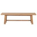The appearance of Middleton 60 Inch Wood Backless Dining Bench In Natural designed by Coaster in the modern / contemporary interior design. This natural piece of furniture  was selected by 1StopBedrooms from Middleton Collection to add a touch of cosiness and style into your home. Sku: 108543. Material: MDF.