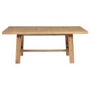 The appearance of Middleton 76 Inch Extension Leaf Dining Table In Natural designed by Coaster in the country / farmhouse interior design. This natural piece of furniture  was selected by 1StopBedrooms from Middleton Collection to add a touch of cosiness and style into your home. Sku: 108540B1;108540B2. Material: MDF. Table Top Shape: Rectangular. Size: 40" x 60".