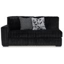 The appearance of Midnight-Madness Left-Arm Facing Sofa In Onyx designed by Signature Design by Ashley in the modern / contemporary interior design. This onyx piece of furniture was selected by 1StopBedrooms from Midnight-Madness Collection to add a touch of cosiness and style into your home. Sku: 9810366. Material: Fabric.