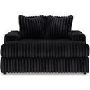 The appearance of Midnight-Madness Oversized Chaise In Onyx designed by Signature Design by Ashley in the modern / contemporary interior design. This onyx piece of furniture was selected by 1StopBedrooms from Midnight-Madness Collection to add a touch of cosiness and style into your home. Sku: 9810315. Material: Polyester.