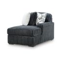 The appearance of Midnight-Madness RAF Corner Chaise In Gunmetal designed by Signature Design by Ashley in the modern / contemporary interior design. This gunmetal piece of furniture was selected by 1StopBedrooms from Midnight-Madness Collection to add a touch of cosiness and style into your home. Sku: 9810517. Material: Fabric.