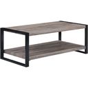 The appearance of Mildred Coffee Table In Gray and Black designed by Crown Mark in the transitional interior design. This gray and black piece of furniture was selected by 1StopBedrooms from Mildred Collection to add a touch of cosiness and style into your home. Sku: 4217-01. Material: MDF.