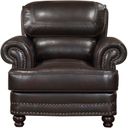 The appearance of Milford Chair In Brown designed by Homelegance in the traditional interior design. This brown piece of furniture was selected by 1StopBedrooms from Milford Collection to add a touch of cosiness and style into your home. Sku: 9268BRW-1. Material: Faux Leather.