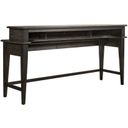 The appearance of Mill Creek Console Bar Table In Dark Brown designed by Liberty in the transitional interior design. This dark brown piece of furniture was selected by 1StopBedrooms from Mill Creek Collection to add a touch of cosiness and style into your home. Sku: 792-OT7436. Material: Rubberwood.