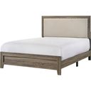 The appearance of Millie Queen Upholstery Bed In Grey designed by Crown Mark in the transitional interior design. This grey piece of furniture was selected by 1StopBedrooms from Millie Collection to add a touch of cosiness and style into your home. Sku: B9205-Q-BED. Bed Size: Queen. Material: MDF. Bed Type: Upholstered Bed.