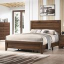The appearance of Millie Youth Panel Bed (Brown Cherry) (Twin) designed by Crown Mark in the modern / contemporary interior design. This brown cherry piece of furniture was selected by 1StopBedrooms from Millie Collection to add a touch of cosiness and style into your home. Sku: B9250-T-BED. Bed Type: Panel Bed. Bed Size: Twin. Material: MDF.