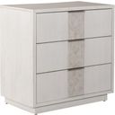 The appearance of Mirage Nightstand designed by Liberty in the modern / contemporary interior design. This white piece of furniture was selected by 1StopBedrooms from Mirage Collection to add a touch of cosiness and style into your home. Sku: 946-BR61. Material: Rubberwood.
